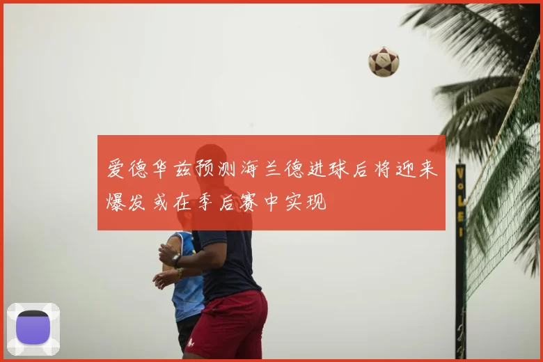 爱德华兹预测海兰德进球后将迎来爆发或在季后赛中实现