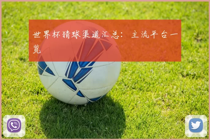 世界杯猜球渠道汇总：主流平台一览